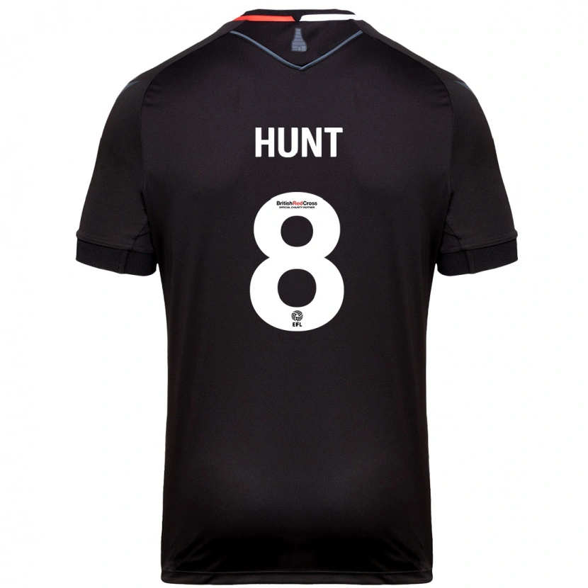 Danxen Barn Abby Hunt #8 Svart Bortatröja Matchtröjor 2024/25 Tröjor T-Tröja