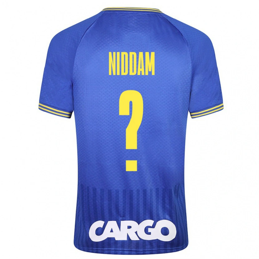 Danxen Barn Nadav Niddam #0 Vit Bortatröja Matchtröjor 2024/25 Tröjor T-Tröja