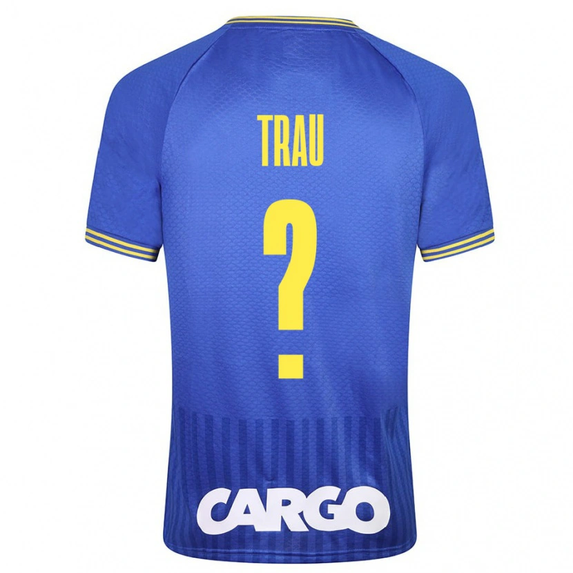 Danxen Barn Idan Trau #0 Vit Bortatröja Matchtröjor 2024/25 Tröjor T-Tröja