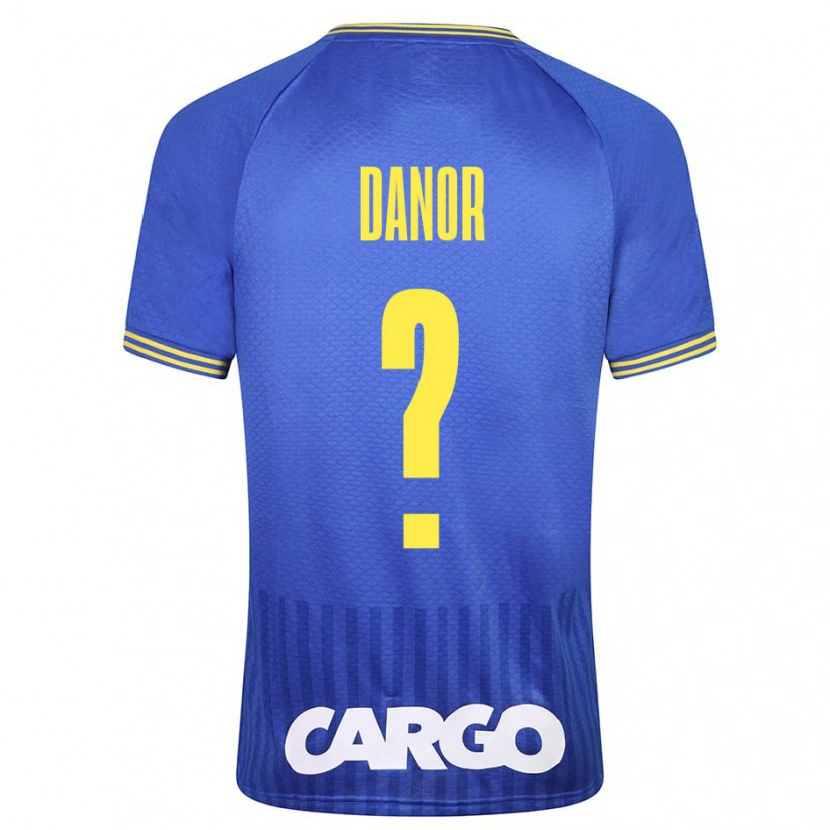 Danxen Barn Yaheli Danor #0 Vit Bortatröja Matchtröjor 2024/25 Tröjor T-Tröja