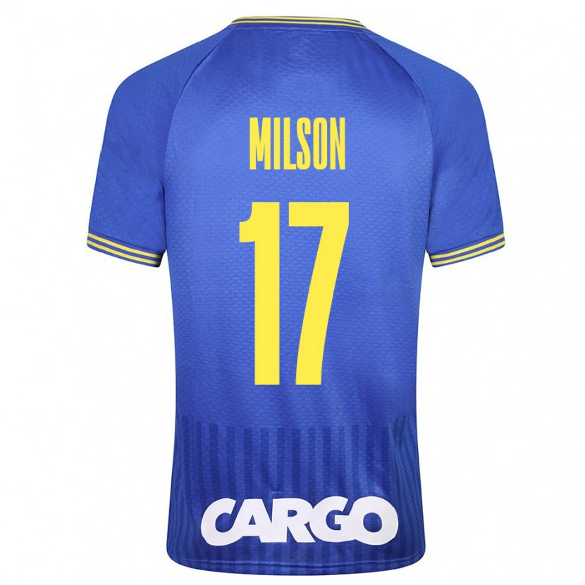 Danxen Barn Milson #17 Vit Bortatröja Matchtröjor 2024/25 Tröjor T-Tröja