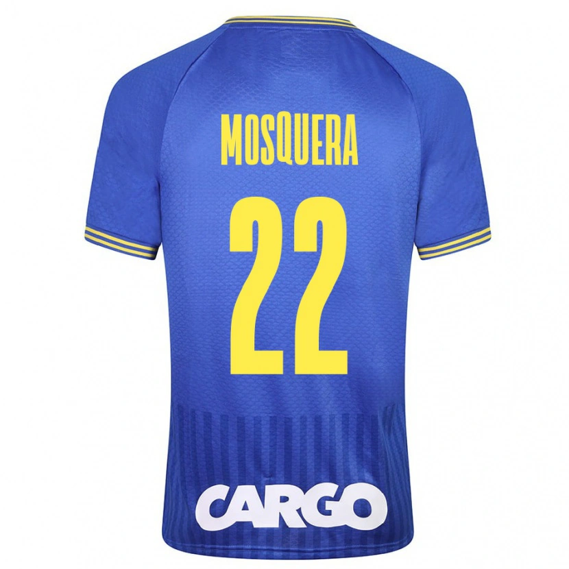 Danxen Barn Orlando Mosquera #22 Vit Bortatröja Matchtröjor 2024/25 Tröjor T-Tröja