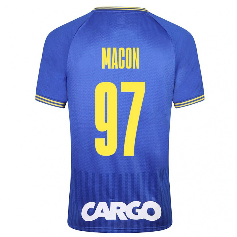 Danxen Barn Yvann Maçon #97 Vit Bortatröja Matchtröjor 2024/25 Tröjor T-Tröja