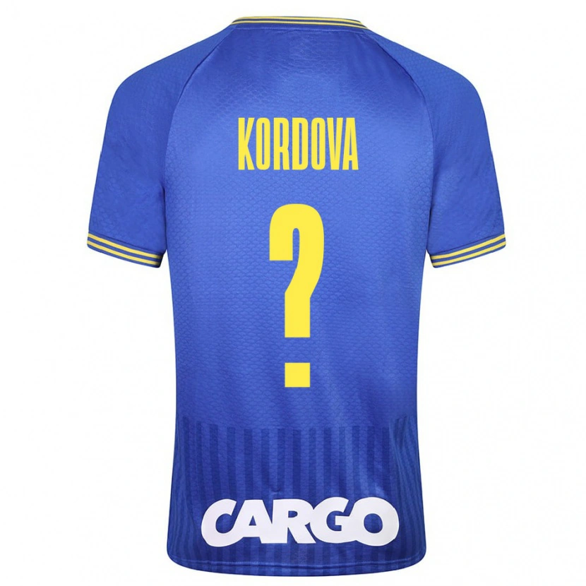 Danxen Barn Adir Kordova #0 Vit Bortatröja Matchtröjor 2024/25 Tröjor T-Tröja