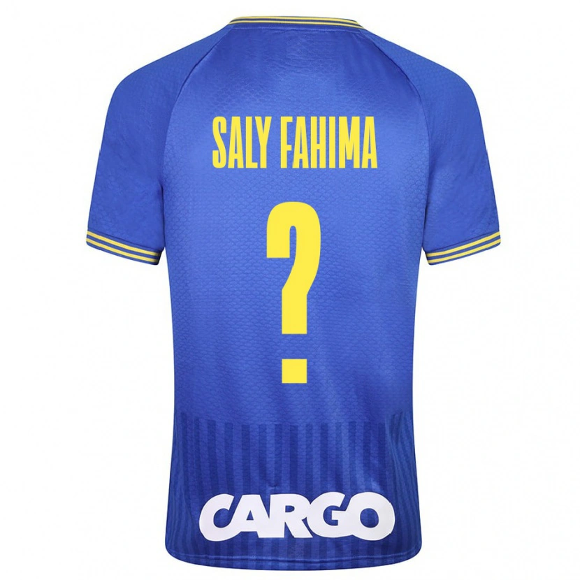 Danxen Barn Israel Saly Fahima #0 Vit Bortatröja Matchtröjor 2024/25 Tröjor T-Tröja