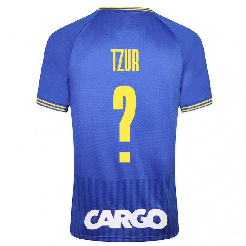 Danxen Barn Amit Tzur #0 Vit Bortatröja Matchtröjor 2024/25 Tröjor T-Tröja