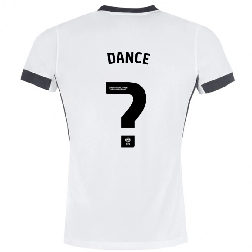 Danxen Barn Morgan Dance #0 Vit Svart Bortatröja Matchtröjor 2024/25 Tröjor T-Tröja