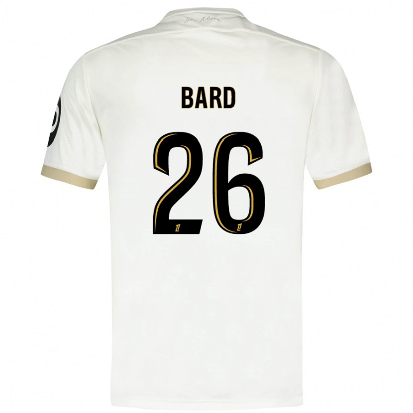 Danxen Barn Melvin Bard #26 Vitguld Bortatröja Matchtröjor 2024/25 Tröjor T-Tröja