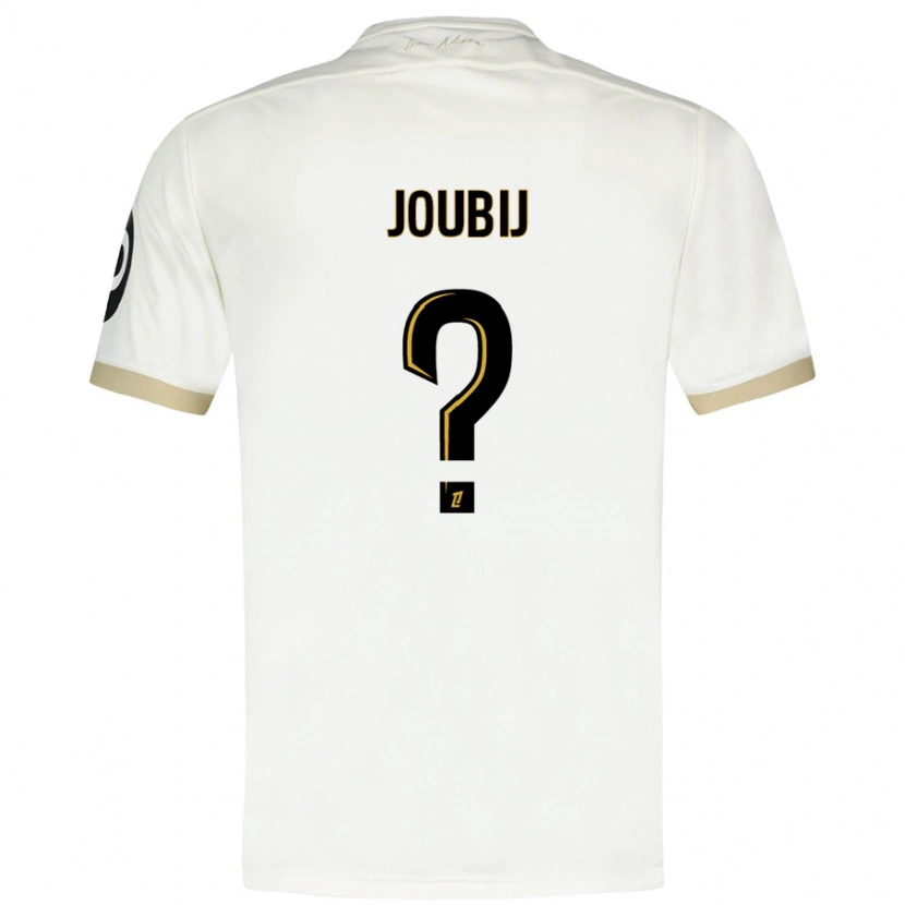 Danxen Barn Neil Joubij #0 Vitguld Bortatröja Matchtröjor 2024/25 Tröjor T-Tröja