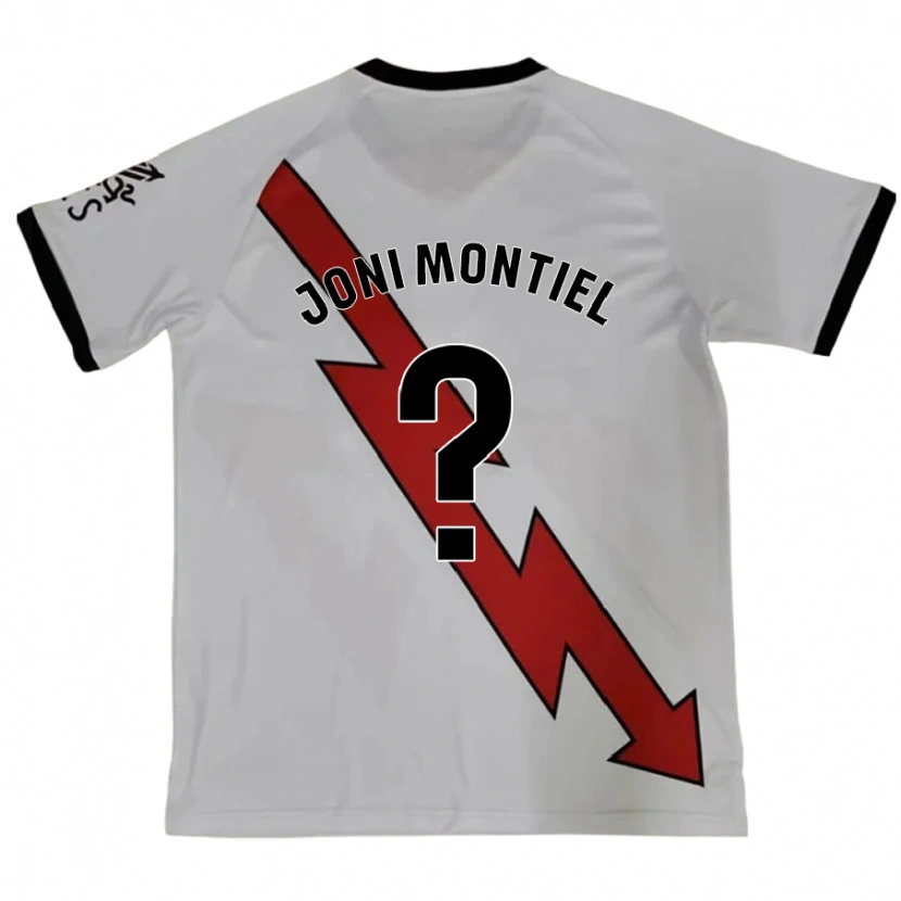 Danxen Barn Joni Montiel #0 Röd Bortatröja Matchtröjor 2024/25 Tröjor T-Tröja