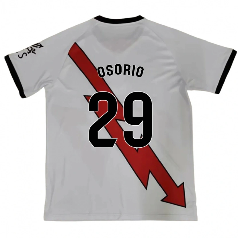 Danxen Barn Irene Osorio Bosqued #29 Röd Bortatröja Matchtröjor 2024/25 Tröjor T-Tröja