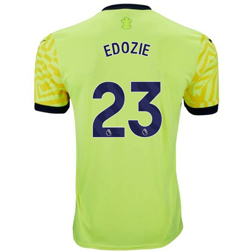 Danxen Barn Samuel Edozie #23 Gul Bortatröja Matchtröjor 2024/25 Tröjor T-Tröja