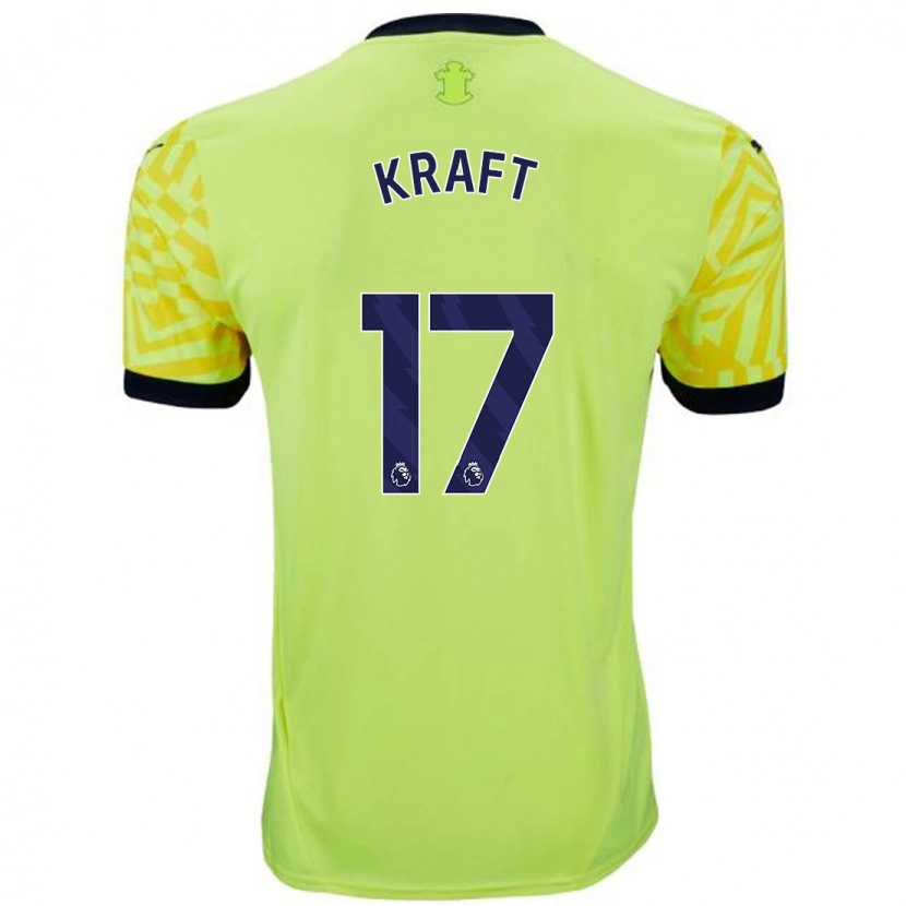 Danxen Barn Emily Kraft #17 Gul Bortatröja Matchtröjor 2024/25 Tröjor T-Tröja