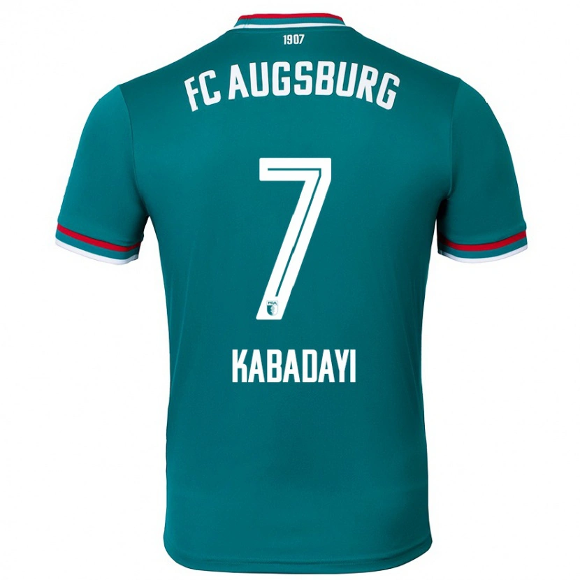 Danxen Barn Yusuf Kabadayi #7 Mörkgrön Bortatröja Matchtröjor 2024/25 Tröjor T-Tröja