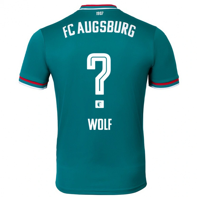 Danxen Barn Paul Wolf #0 Mörkgrön Bortatröja Matchtröjor 2024/25 Tröjor T-Tröja