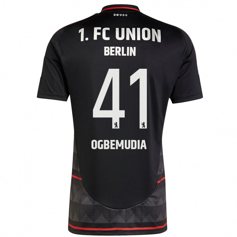 Danxen Barn Oluwaseun Ogbemudia #41 Svart Bortatröja Matchtröjor 2024/25 Tröjor T-Tröja