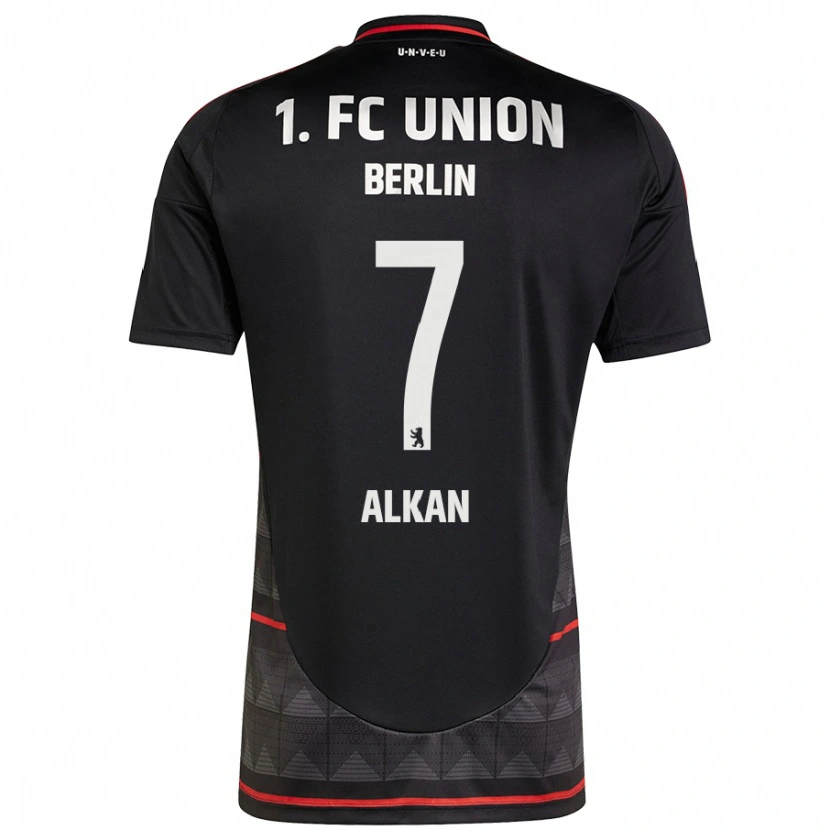 Danxen Barn Musa Alkan #7 Svart Bortatröja Matchtröjor 2024/25 Tröjor T-Tröja