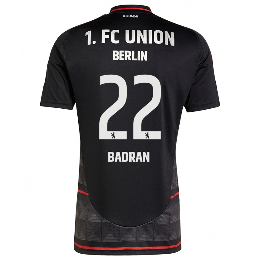 Danxen Barn Ahmad Badran #22 Svart Bortatröja Matchtröjor 2024/25 Tröjor T-Tröja