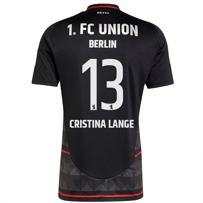 Danxen Barn Maria Cristina Lange #13 Svart Bortatröja Matchtröjor 2024/25 Tröjor T-Tröja