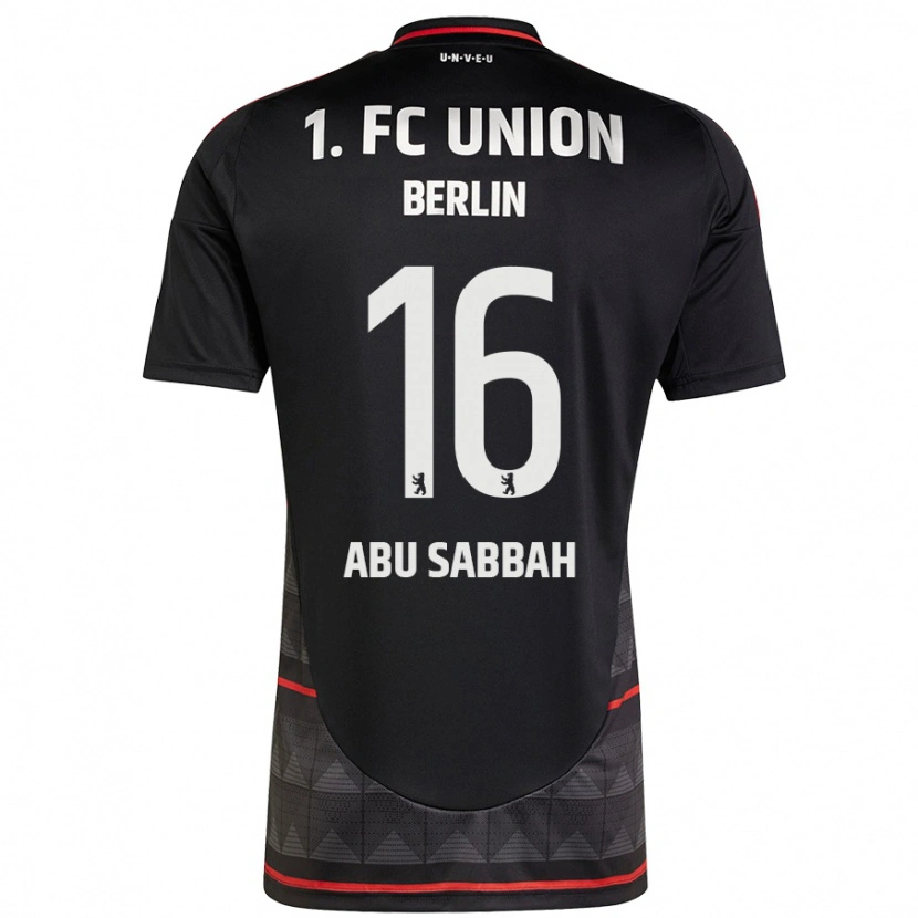Danxen Barn Sarah Abu Sabbah #16 Svart Bortatröja Matchtröjor 2024/25 Tröjor T-Tröja