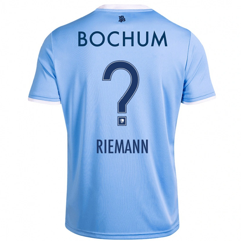 Danxen Barn Manuel Riemann #0 Himmelsblå Bortatröja Matchtröjor 2024/25 Tröjor T-Tröja