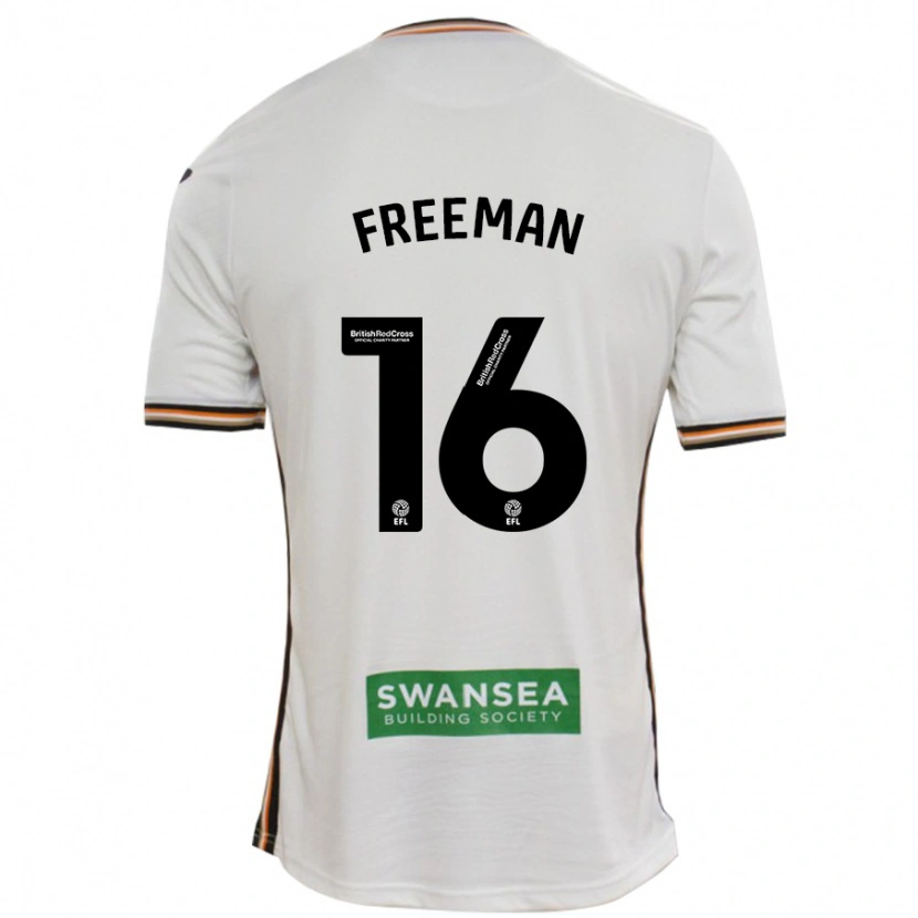 Danxen Män Emily Freeman #16 Vit Hemmatröja Matchtröjor 2024/25 Tröjor T-Tröja