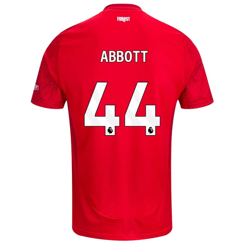 Danxen Män Zach Abbott #44 Röd Vit Hemmatröja Matchtröjor 2024/25 Tröjor T-Tröja