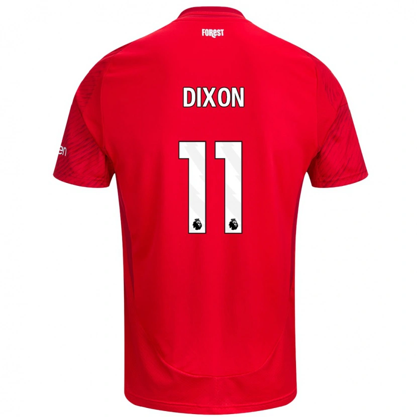 Danxen Män Chloe Dixon #11 Röd Vit Hemmatröja Matchtröjor 2024/25 Tröjor T-Tröja