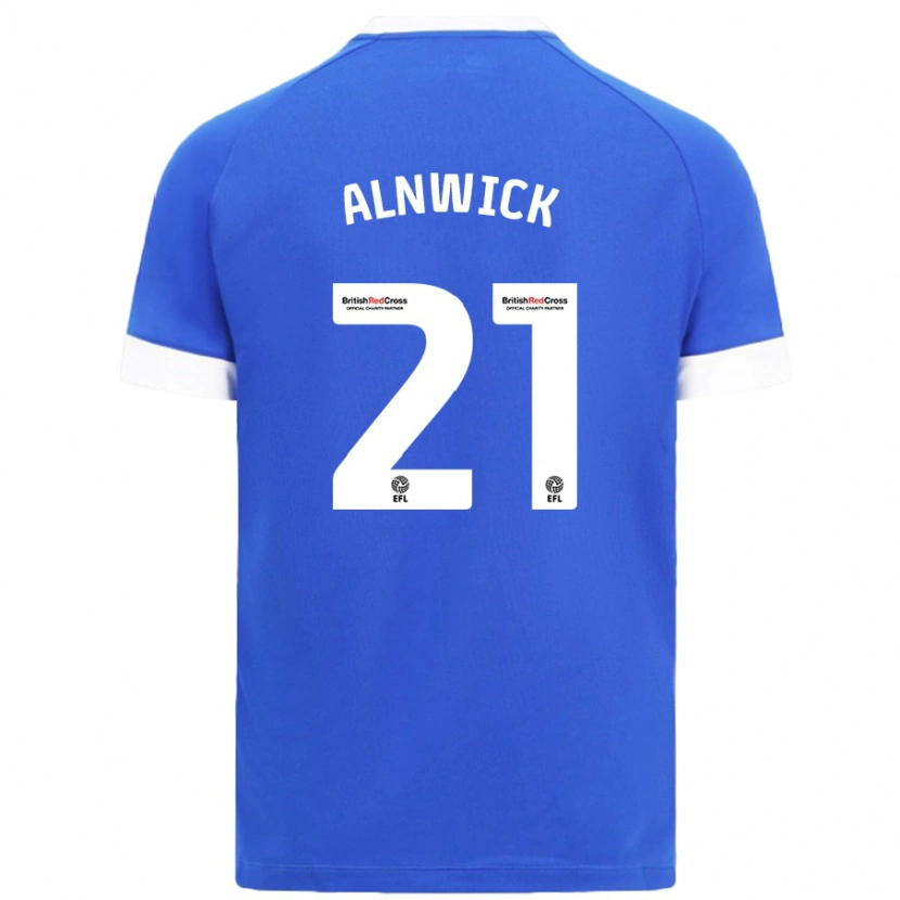 Danxen Män Jak Alnwick #21 Himmelsblå Hemmatröja Matchtröjor 2024/25 Tröjor T-Tröja