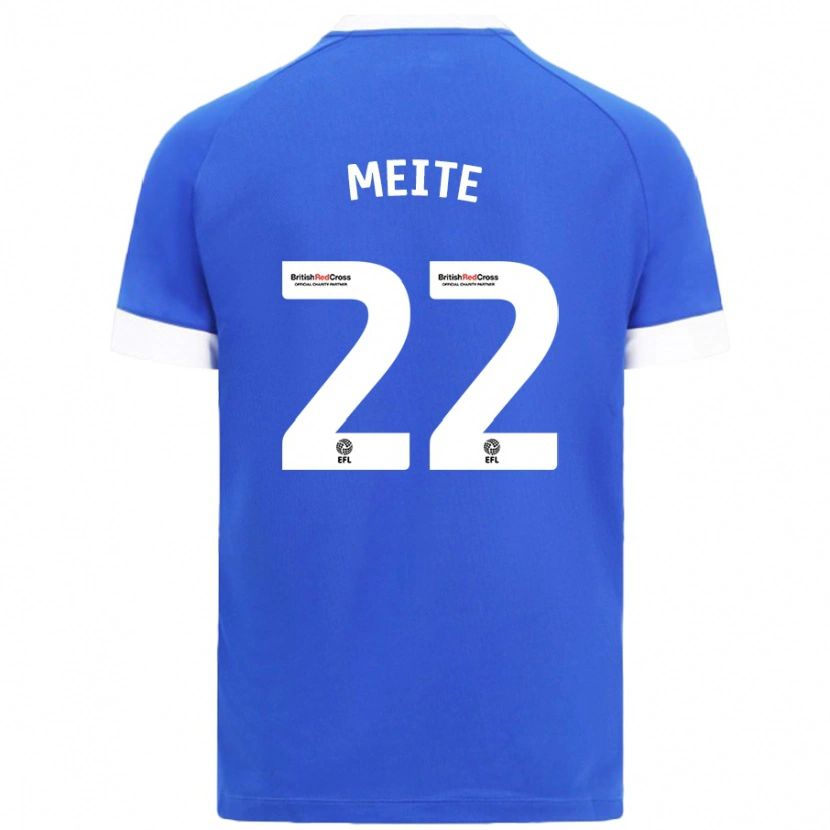 Danxen Män Yakou Méïté #22 Himmelsblå Hemmatröja Matchtröjor 2024/25 Tröjor T-Tröja