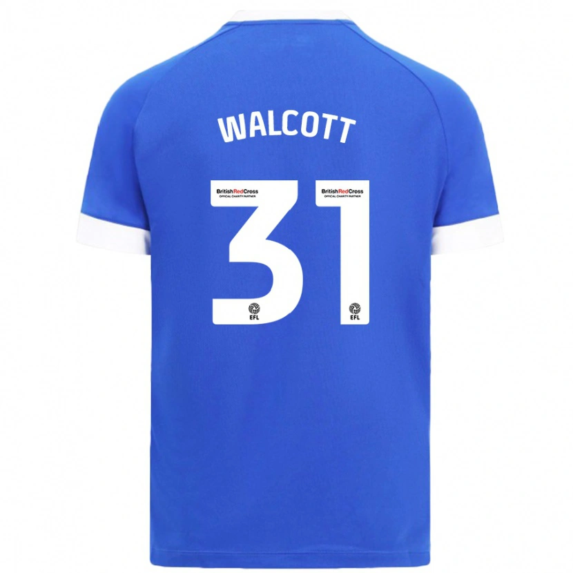 Danxen Män Malachi Fagan-Walcott #31 Himmelsblå Hemmatröja Matchtröjor 2024/25 Tröjor T-Tröja