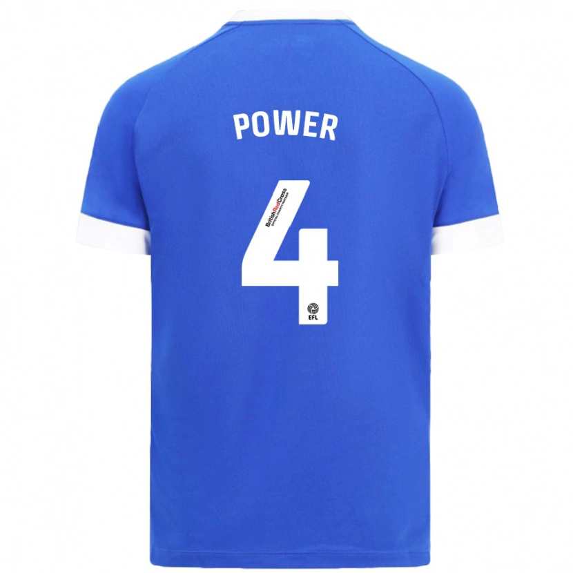 Danxen Män Hannah Power #4 Himmelsblå Hemmatröja Matchtröjor 2024/25 Tröjor T-Tröja