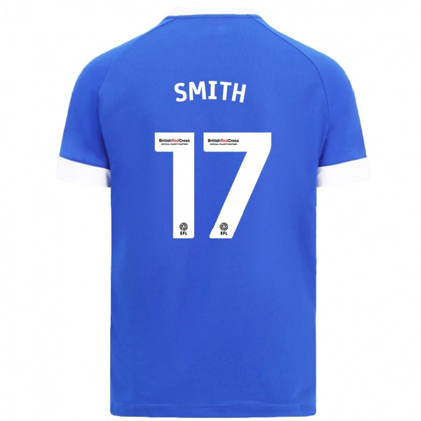 Danxen Män Hollie Smith #17 Himmelsblå Hemmatröja Matchtröjor 2024/25 Tröjor T-Tröja