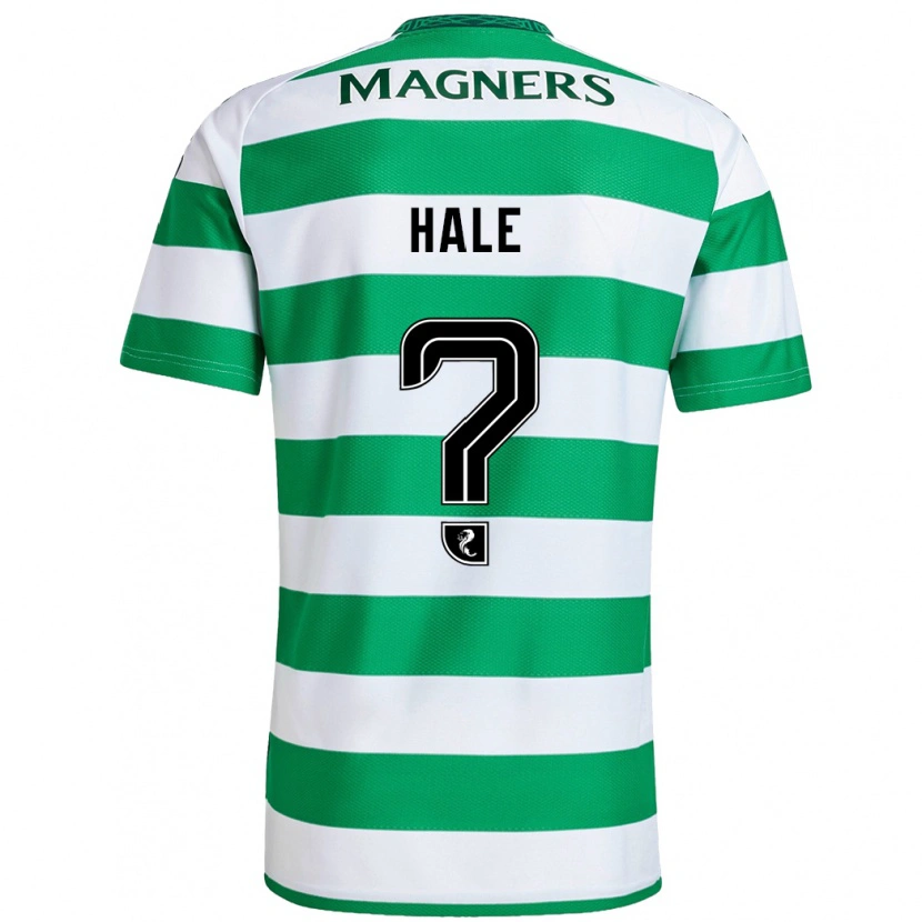Danxen Män Finlay Hale #0 Grön Vit Hemmatröja Matchtröjor 2024/25 Tröjor T-Tröja