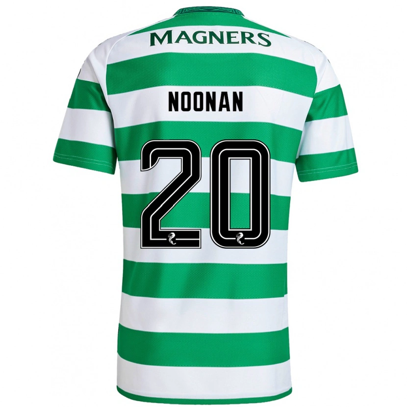 Danxen Män Saoirse Noonan #20 Grön Vit Hemmatröja Matchtröjor 2024/25 Tröjor T-Tröja