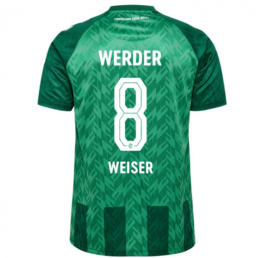 Danxen Män Mitchell Weiser #8 Grön Hemmatröja Matchtröjor 2024/25 Tröjor T-Tröja