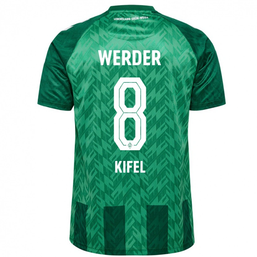 Danxen Män Denis Kifel #8 Grön Hemmatröja Matchtröjor 2024/25 Tröjor T-Tröja