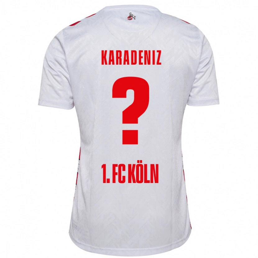 Danxen Män Thierry Karadeniz #0 Vit Röd Hemmatröja Matchtröjor 2024/25 Tröjor T-Tröja
