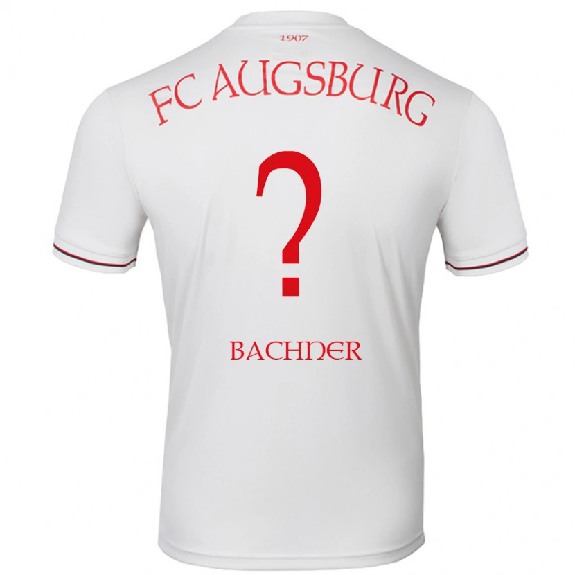 Danxen Män Max Bachner #0 Vit Hemmatröja Matchtröjor 2024/25 Tröjor T-Tröja