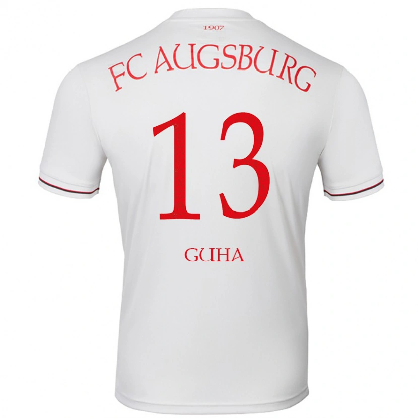 Danxen Män Felix Guha #13 Vit Hemmatröja Matchtröjor 2024/25 Tröjor T-Tröja