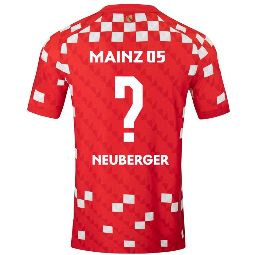 Danxen Män Emely Neuberger #0 Vit Röd Hemmatröja Matchtröjor 2024/25 Tröjor T-Tröja