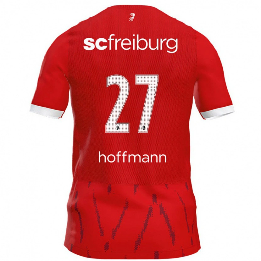 Danxen Män Giovanna Hoffmann #27 Röd Hemmatröja Matchtröjor 2024/25 Tröjor T-Tröja