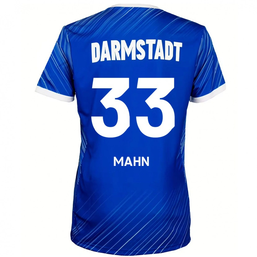 Danxen Män Jeremy Mahn #33 Blå Vit Hemmatröja Matchtröjor 2024/25 Tröjor T-Tröja