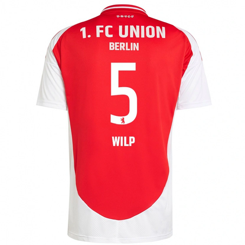 Danxen Män Bennett Wilp #5 Röd Vit Hemmatröja Matchtröjor 2024/25 Tröjor T-Tröja
