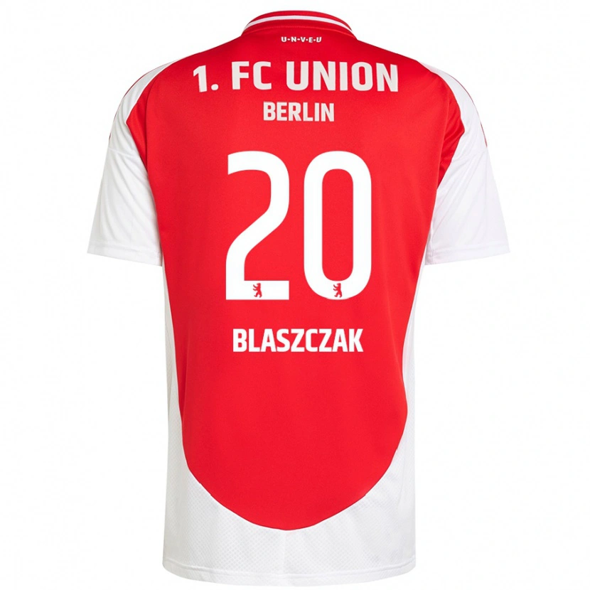 Danxen Män Tim Blaszczak #20 Röd Vit Hemmatröja Matchtröjor 2024/25 Tröjor T-Tröja