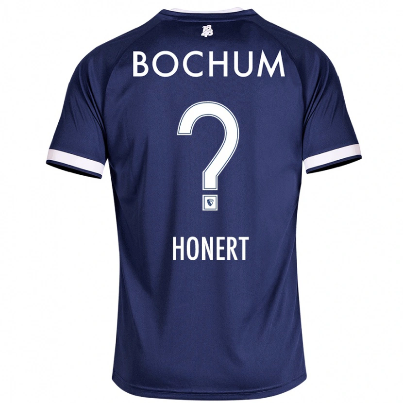 Danxen Män Jan Honert #0 Mörkblå Hemmatröja Matchtröjor 2024/25 Tröjor T-Tröja