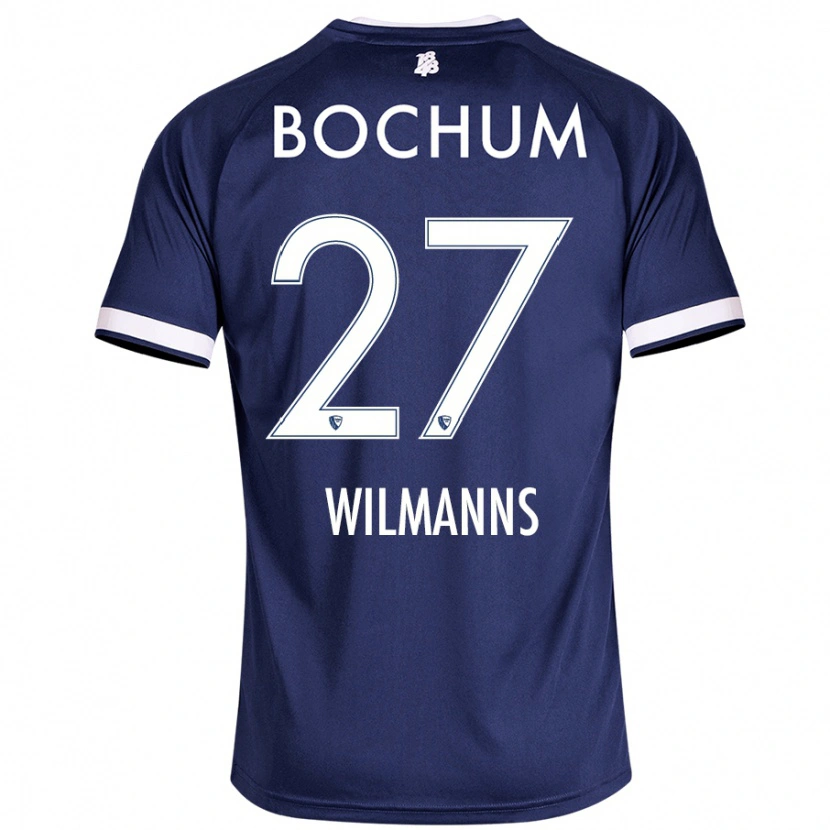 Danxen Män Anjo Wilmanns #27 Mörkblå Hemmatröja Matchtröjor 2024/25 Tröjor T-Tröja