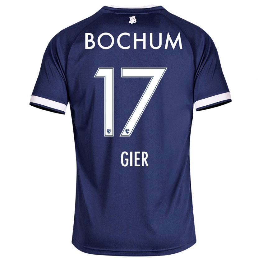 Danxen Män Madeline Gier #17 Mörkblå Hemmatröja Matchtröjor 2024/25 Tröjor T-Tröja