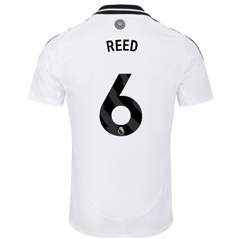 Danxen Män Harrison Reed #6 Vit Hemmatröja Matchtröjor 2024/25 Tröjor T-Tröja