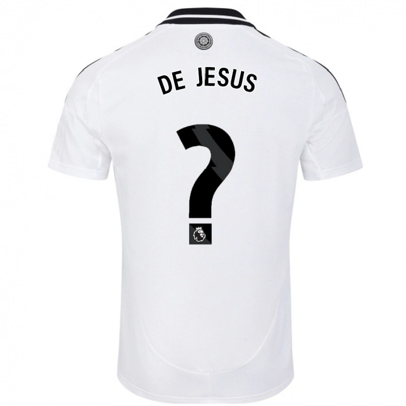 Danxen Män Brad De Jesus #0 Vit Hemmatröja Matchtröjor 2024/25 Tröjor T-Tröja